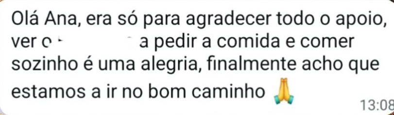 Testemunho de família acompanhada pela Ana
