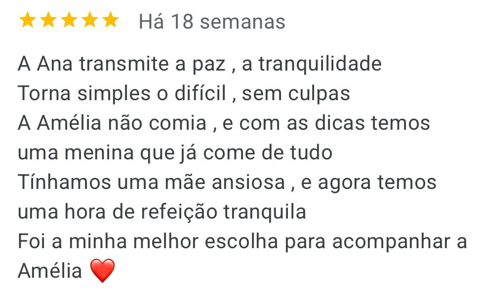 Testemunho de família acompanhada pela Ana